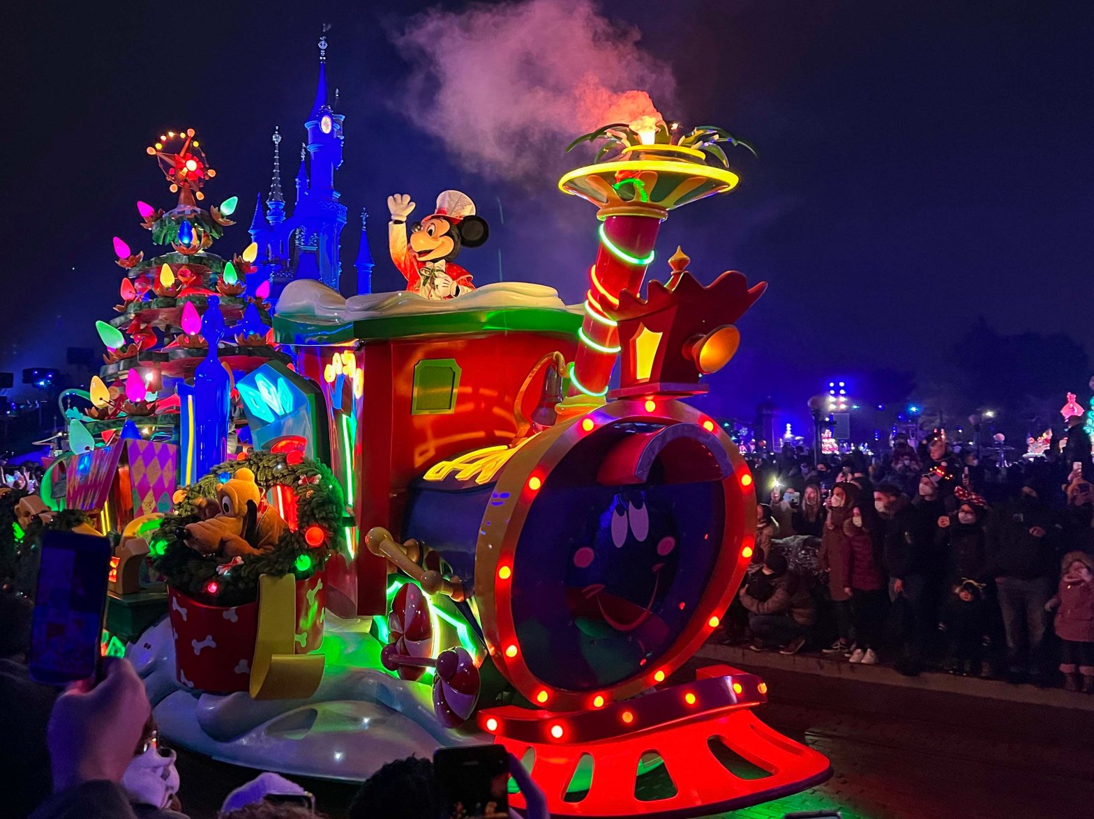 A Look Behind The Scenes of Mickey’s Dazzling Christmas Parade
