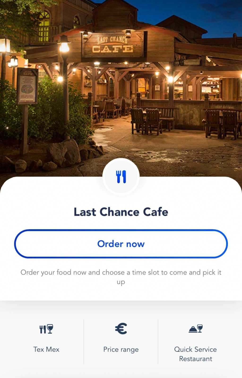 Update: More Than 6 Mobile Food Ordering Restaurants Now at Disneyland Paris