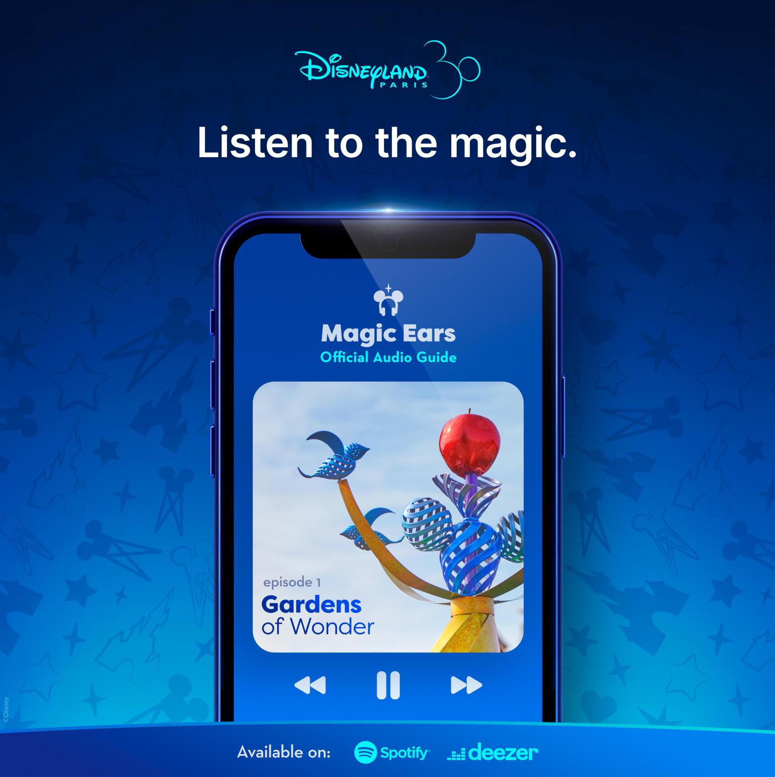 New Gardens of Wonder Audio Guide Released | Disneyland Paris